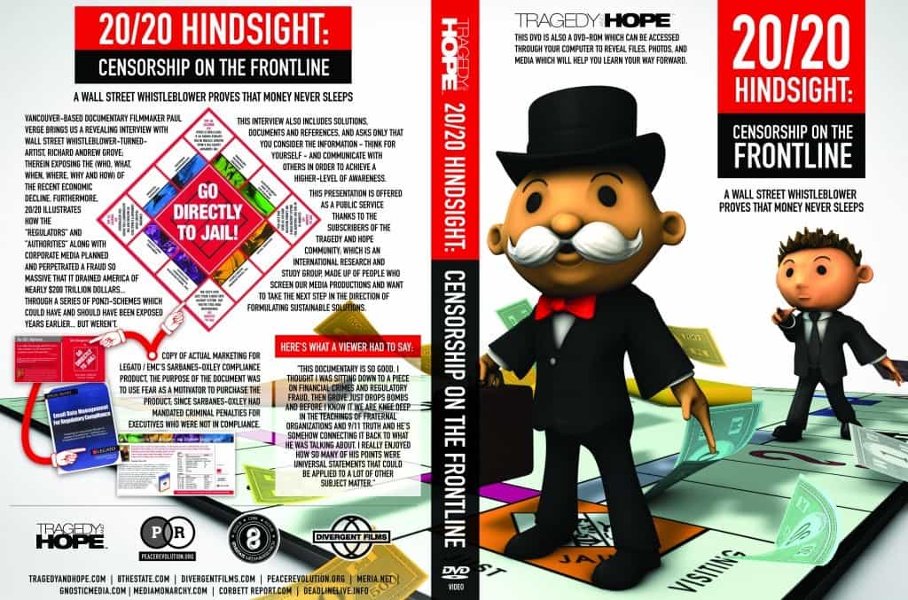 DVD Jacket for "20/20 Hindsight: CENSORSHIP on the Frontline"