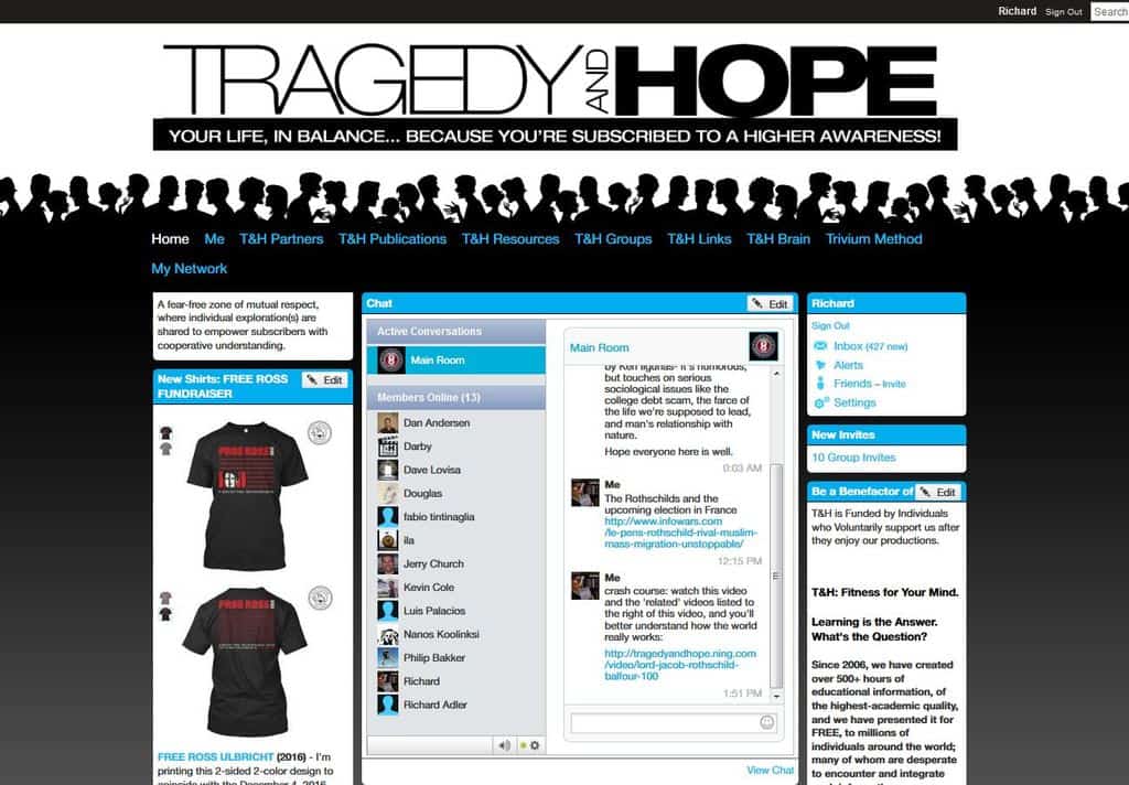 Tragedy and Hope Community